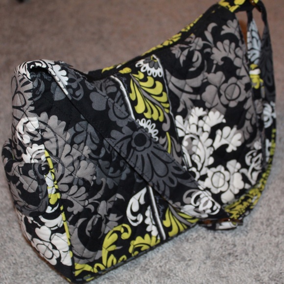 Vera Bradley Handbags - Black & Green Vera Bradley Purse